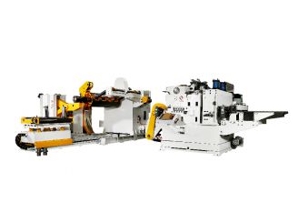 強力厚板三合一（yī）開卷整平送料機（厚度：0.8-9.0mm）